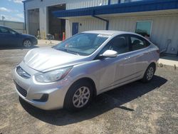 Salvage cars for sale at Mcfarland, WI auction: 2012 Hyundai Accent GLS
