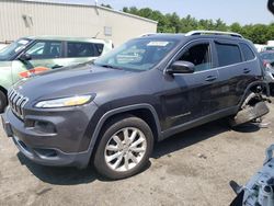 Jeep salvage cars for sale: 2017 Jeep Cherokee Limited