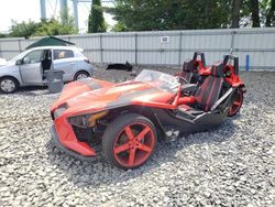 Salvage motorcycles for sale at Windsor, NJ auction: 2015 Polaris Slingshot SL