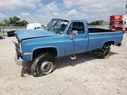 Vehiculos salvage en venta de Copart Kansas City, KS: 1985 Chevrolet K10