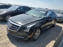 Salvage cars for sale at Grand Prairie, TX auction: 2016 Cadillac ATS Luxury