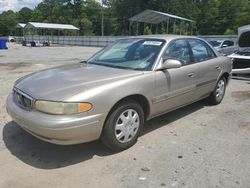 Salvage cars for sale at Savannah, GA auction: 2000 Buick Century Limited