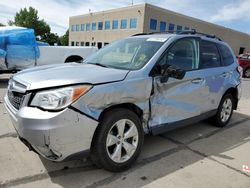 Salvage cars for sale at Littleton, CO auction: 2014 Subaru Forester 2.5I Premium