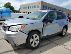 Subaru Forester 2.5i Premium salvage cars for sale: 2014 Subaru Forester 2.5I Premium