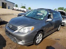 Toyota salvage cars for sale: 2007 Toyota Corolla Matrix XR