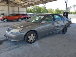 Vehiculos salvage en venta de Copart Cartersville, GA: 2003 Toyota Camry LE