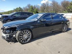 Salvage cars for sale at Brookhaven, NY auction: 2016 Mercedes-Benz S 550