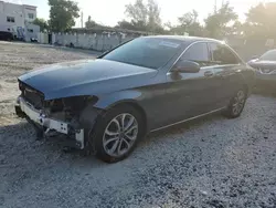 Mercedes-Benz salvage cars for sale: 2018 Mercedes-Benz C300