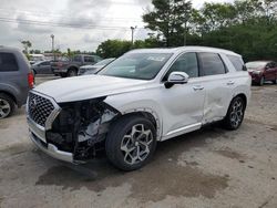 Hyundai Palisade Calligraphy salvage cars for sale: 2021 Hyundai Palisade Calligraphy