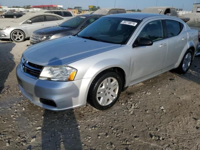 2012 Dodge Avenger SE