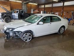 Salvage cars for sale at Ebensburg, PA auction: 2011 Ford Fusion SE