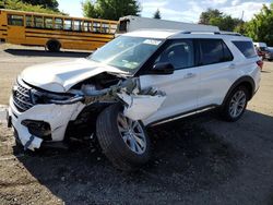 Vehiculos salvage en venta de Copart East Granby, CT: 2022 Ford Explorer Limited