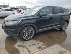 Salvage cars for sale at Grand Prairie, TX auction: 2016 Lincoln MKC Reserve