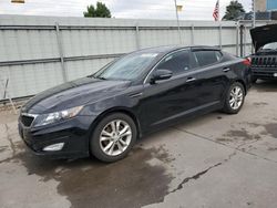 Salvage cars for sale at Littleton, CO auction: 2013 KIA Optima LX