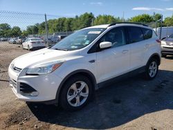 Salvage cars for sale from Copart Chalfont, PA: 2014 Ford Escape SE