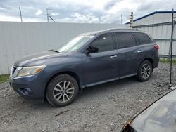 Salvage cars for sale at Albany, NY auction: 2013 Nissan Pathfinder S