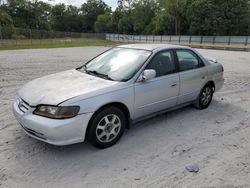 Salvage cars for sale at Fort Pierce, FL auction: 2002 Honda Accord LX