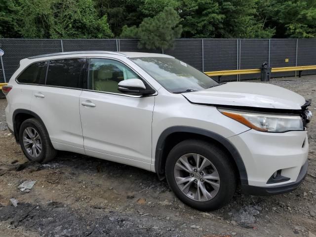 2015 Toyota Highlander XLE