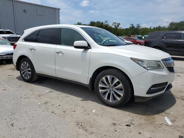 2016 Acura MDX Technology