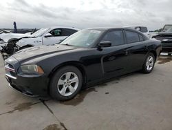 Salvage cars for sale at Grand Prairie, TX auction: 2013 Dodge Charger SE