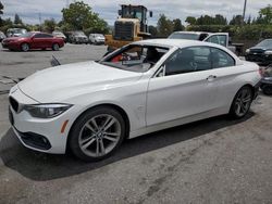 BMW salvage cars for sale: 2018 BMW 430I