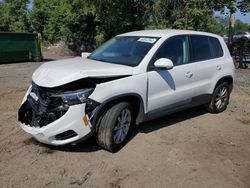 Salvage cars for sale at auction: 2014 Volkswagen Tiguan S