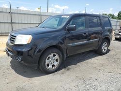 Salvage cars for sale at Lumberton, NC auction: 2014 Honda Pilot LX