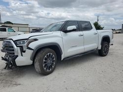 Toyota Tundra Crewmax Limited Vehiculos salvage en venta: 2024 Toyota Tundra Crewmax Limited