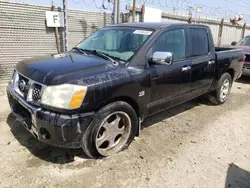 Salvage trucks for sale at Los Angeles, CA auction: 2004 Nissan Titan XE