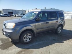 Salvage cars for sale from Copart Vallejo, CA: 2015 Honda Pilot LX