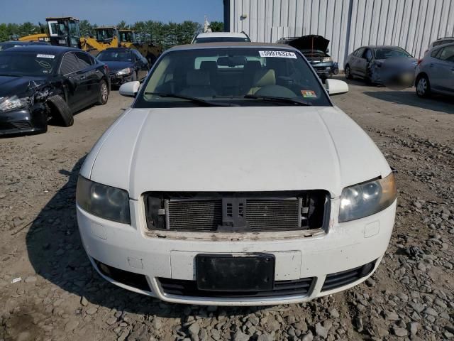 2005 Audi A4 1.8 Cabriolet