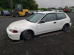 Salvage cars for sale at Kapolei, HI auction: 1992 Honda Civic DX