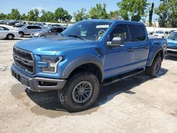 Salvage cars for sale at Bridgeton, MO auction: 2019 Ford F150 Raptor