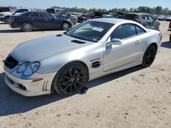 Salvage cars for sale at Houston, TX auction: 2003 Mercedes-Benz SL 55 AMG