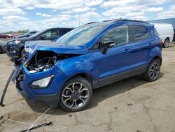 Ford salvage cars for sale: 2019 Ford Ecosport SES