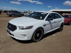 Ford Taurus Police Interceptor salvage cars for sale: 2015 Ford Taurus Police Interceptor