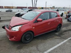 Carros con verificación Run & Drive a la venta en subasta: 2015 Mitsubishi Mirage DE