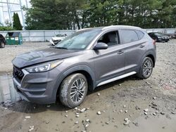 Salvage cars for sale at auction: 2020 Hyundai Tucson Limited