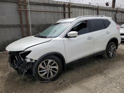 Salvage cars for sale from Copart Rancho Cucamonga, CA: 2015 Nissan Rogue S