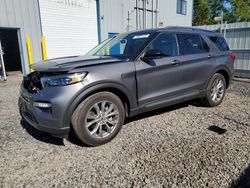 Salvage cars for sale at Portland, OR auction: 2024 Ford Explorer Limited
