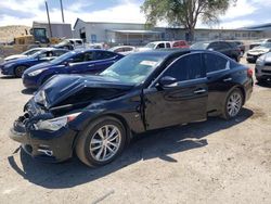 Salvage cars for sale at Albuquerque, NM auction: 2014 Infiniti Q50 Base