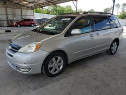 Salvage cars for sale at Cartersville, GA auction: 2005 Toyota Sienna XLE
