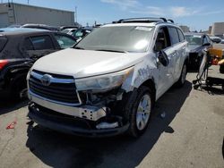 2014 Toyota Highlander Limited en venta en Martinez, CA