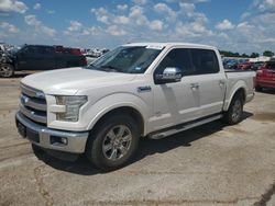 Salvage cars for sale from Copart Longview, TX: 2015 Ford F150 Supercrew