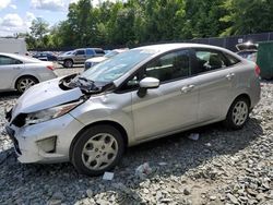 Vehiculos salvage en venta de Copart Waldorf, MD: 2012 Ford Fiesta S