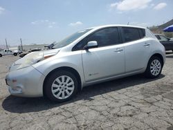 Salvage cars for sale from Copart Colton, CA: 2016 Nissan Leaf S