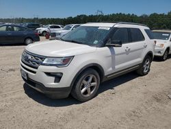 Salvage cars for sale at Greenwell Springs, LA auction: 2018 Ford Explorer XLT