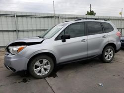 Salvage cars for sale from Copart Littleton, CO: 2015 Subaru Forester 2.5I