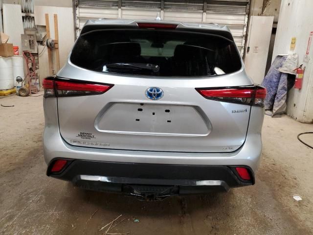 2021 Toyota Highlander Hybrid XLE