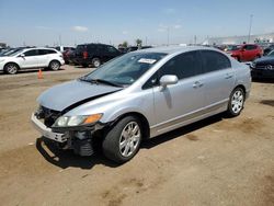 Salvage cars for sale from Copart Brighton, CO: 2006 Honda Civic LX
